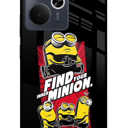 Find your inner Minion Realme 14T 5G Glass Case