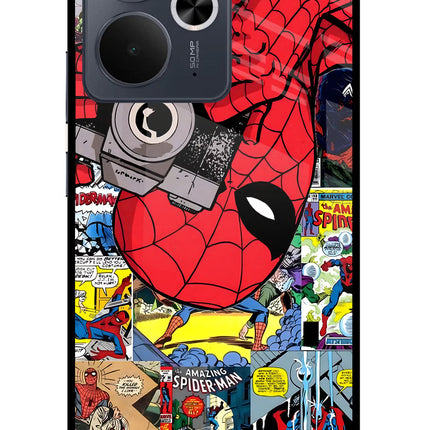 Spider Man Realme 14T 5G Glass Case