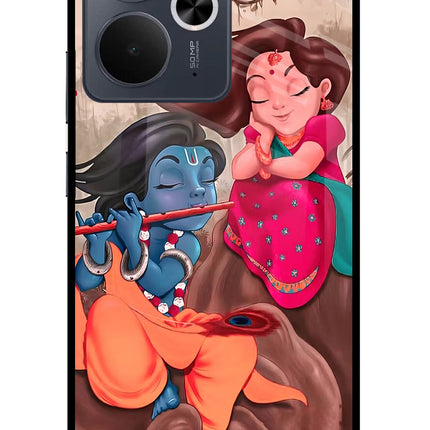 Radhe Krishna Realme 14T 5G Glass Case
