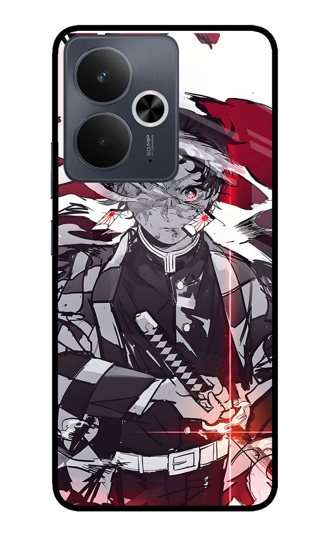 Demon Slayer Realme 14T 5G Glass Case