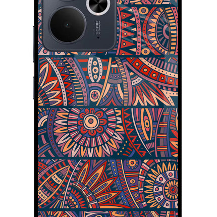 African Culture Design Realme 14T 5G Glass Case