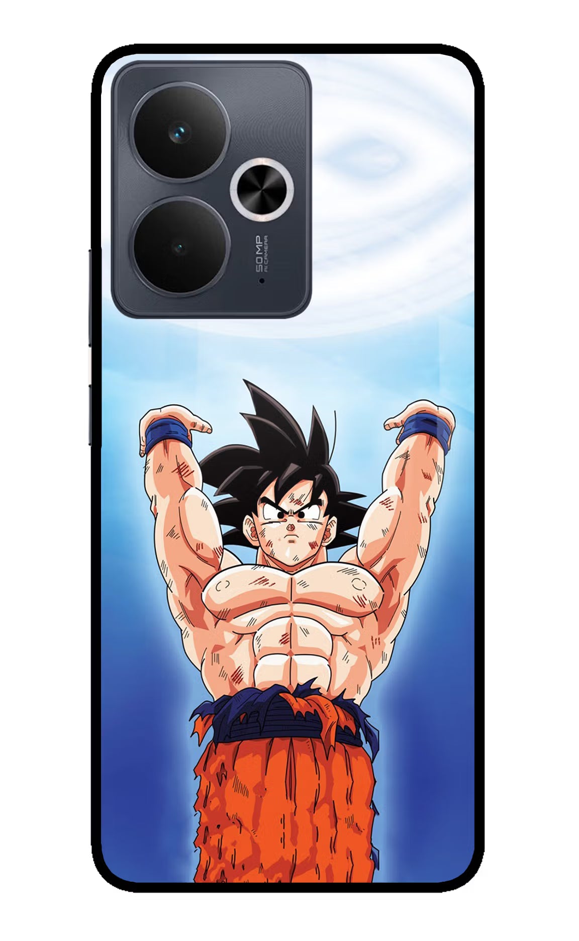 Goku Power Realme 14T 5G Glass Case