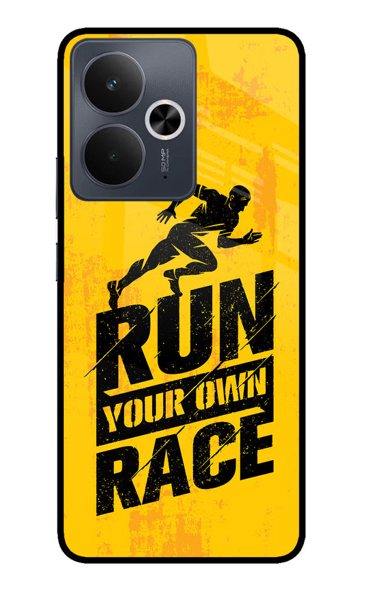 Run Your Own Race Realme 14T 5G Glass Case