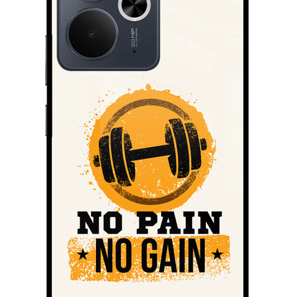 No Pain No Gain Realme 14T 5G Glass Case