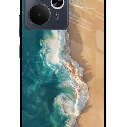 Ocean Beach Realme 14T 5G Glass Case
