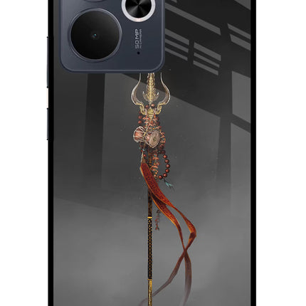 Shiv Trishul Realme 14T 5G Glass Case