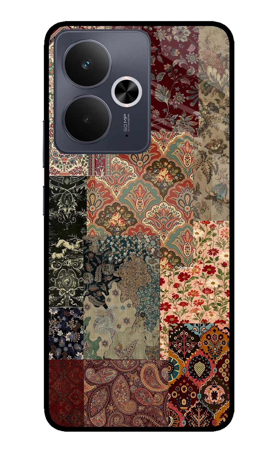 Desi Print Realme 14T 5G Glass Case