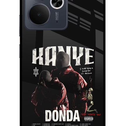 Donda Kanye West Realme 14T 5G Glass Case