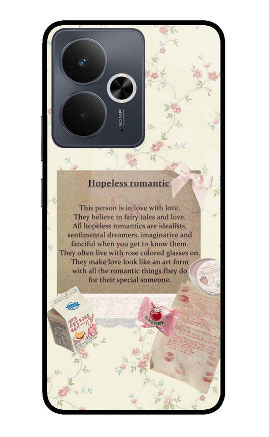 Hopeless Romantic Realme 14T 5G Glass Case