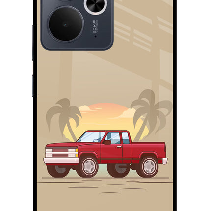 Desert Classic Drive Realme 14T 5G Glass Case