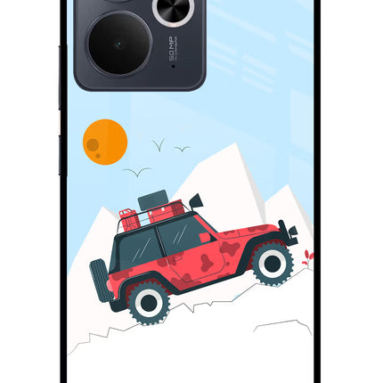 Mountain Trail Beast Realme 14T 5G Glass Case