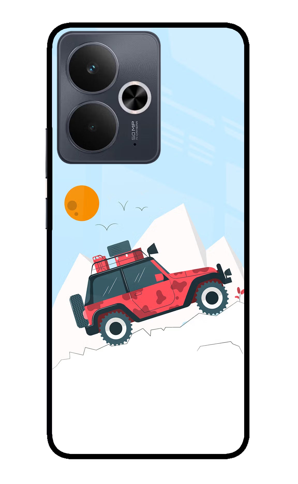 Mountain Trail Beast Realme 14T 5G Glass Case