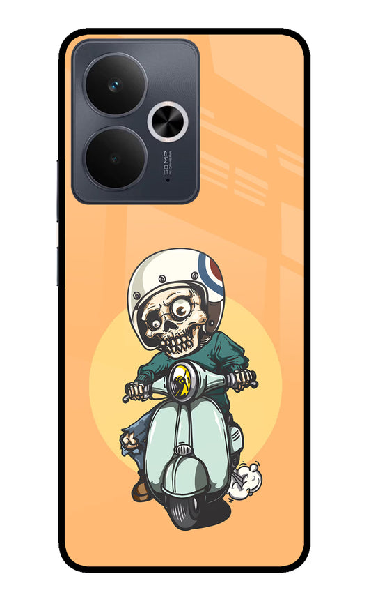 Undead Biker Realme 14T 5G Glass Case