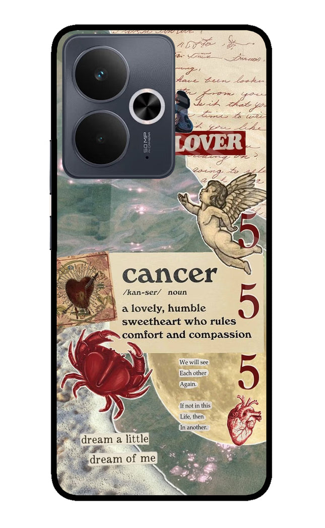 Cancer Zodiac Realme 14T 5G Glass Case
