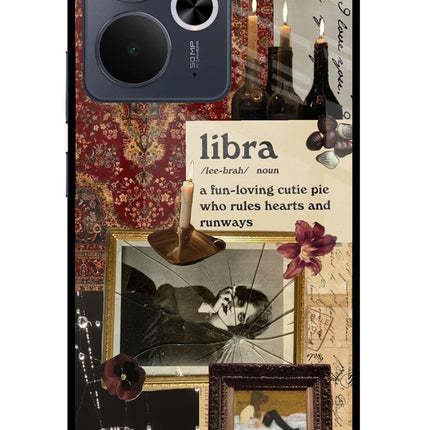 Libra Zodiac Realme 14T 5G Glass Case