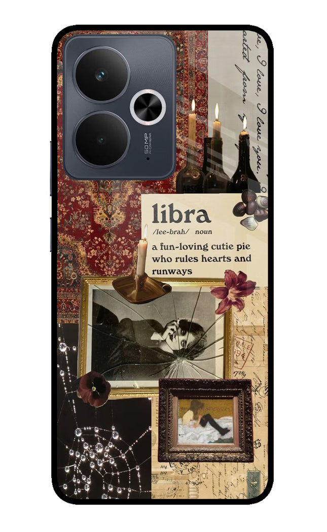 Libra Zodiac Realme 14T 5G Glass Case