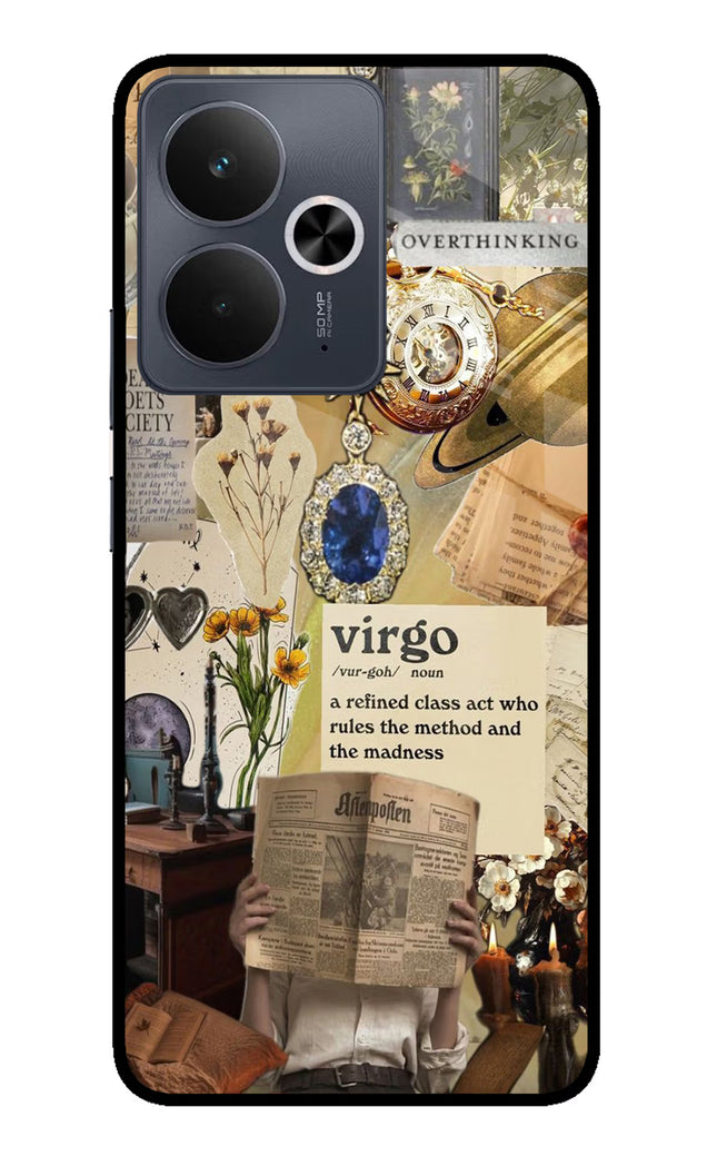 Virgo Zodiac Realme 14T 5G Glass Case