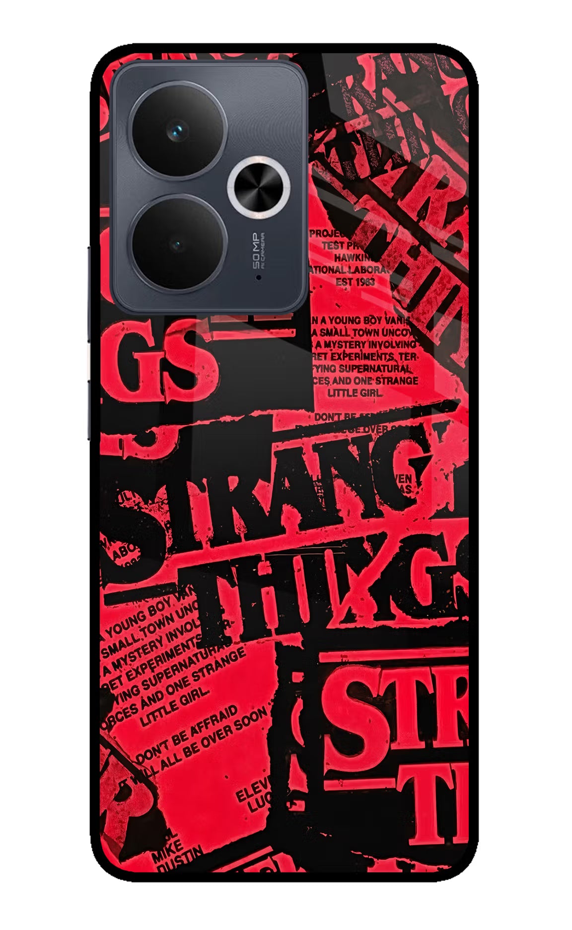 Ordinary Things Realme 14T 5G Glass Case Back Cover by Casekaro