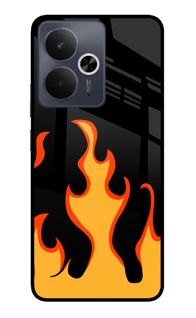 Fired Up – Black Realme 14T 5G Glass Case