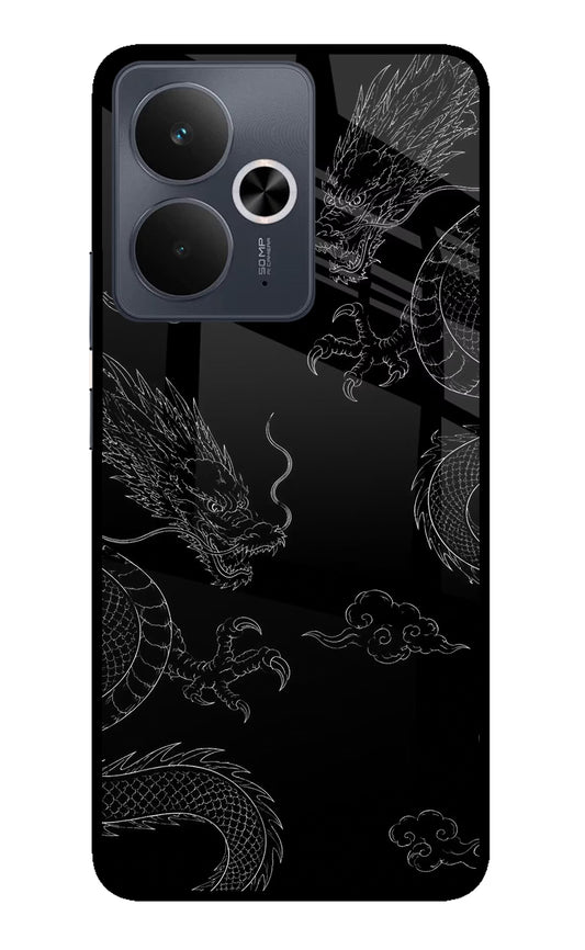 Twin Dragons Realme 14T 5G Glass Case