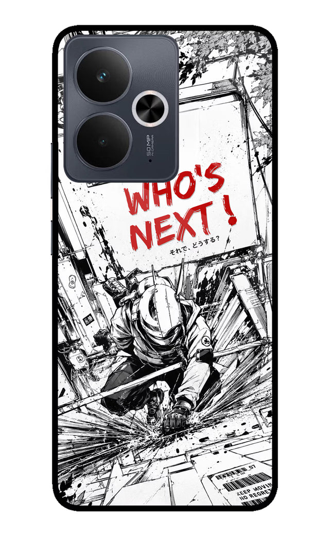 Who's Next Realme 14T 5G Glass Case