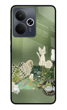 Aesthetic anime Realme 14T 5G Glass Case