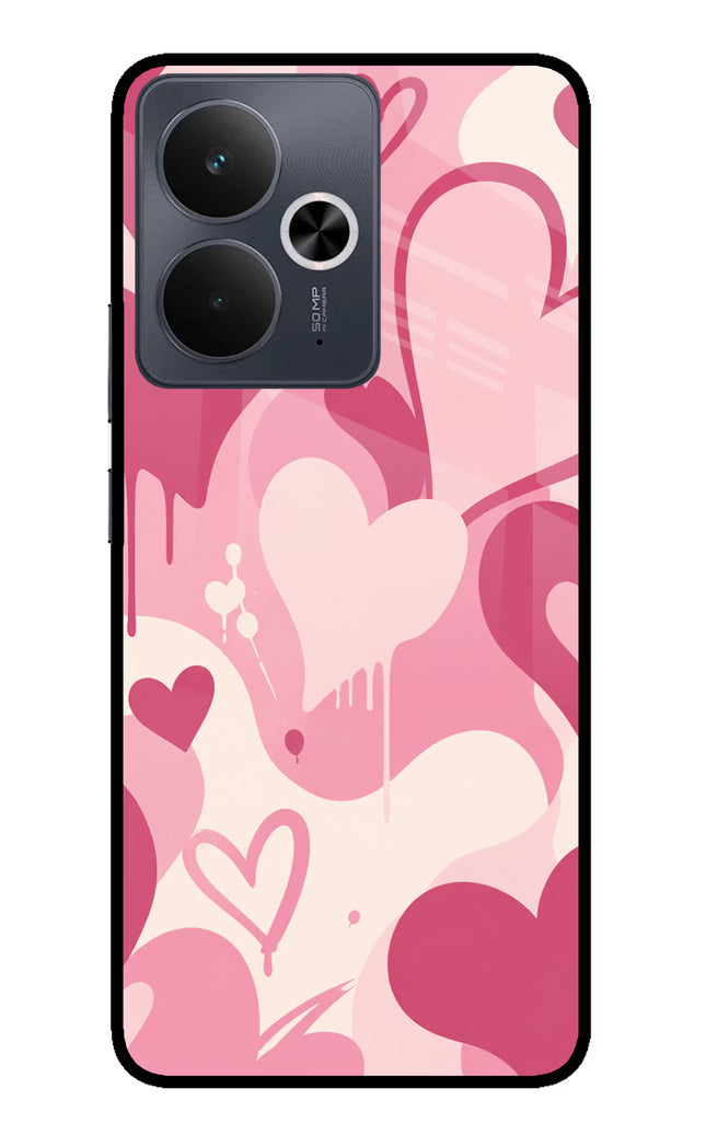Hearty case Realme 14T 5G Glass Case