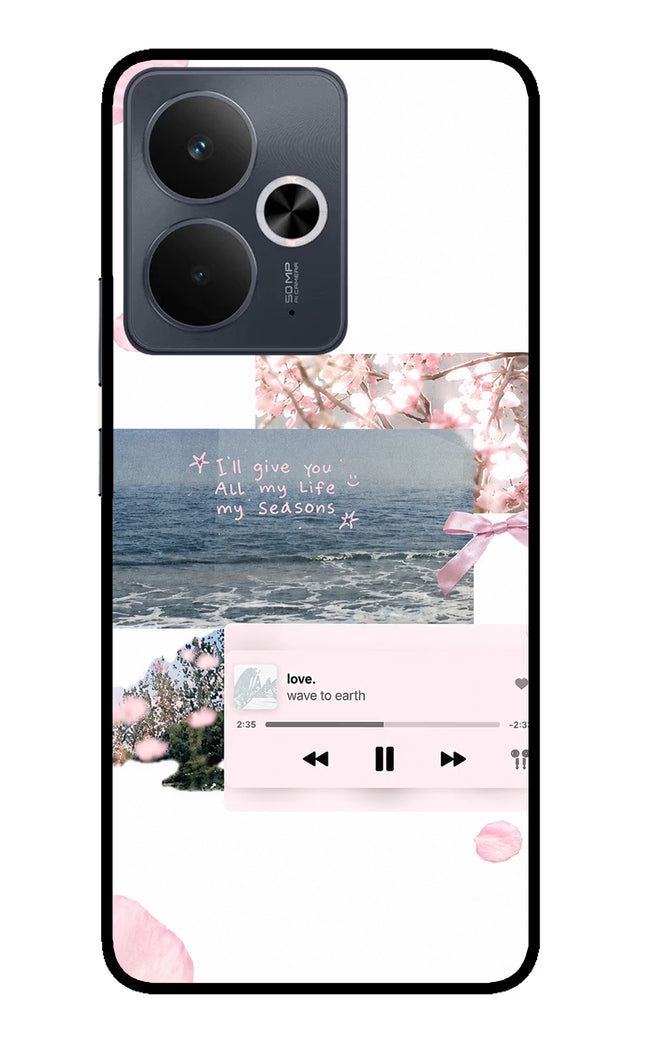 Wave to earth Realme 14T 5G Glass Case