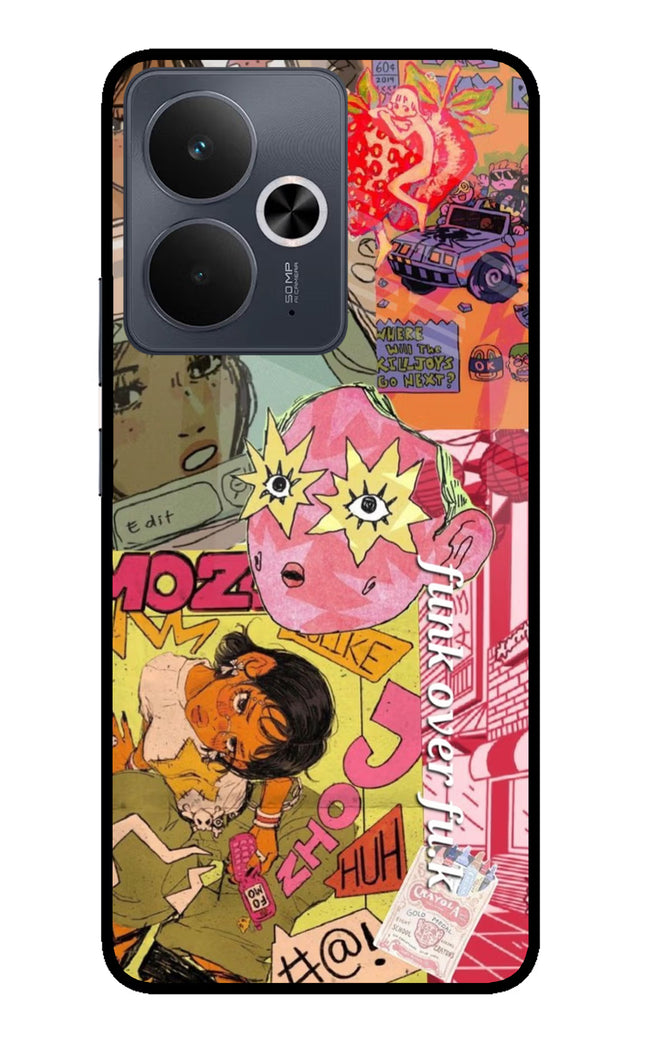 Funkover Realme 14T 5G Glass Case
