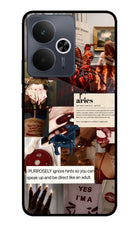 Zodiac Aries Realme 14T 5G Glass Case