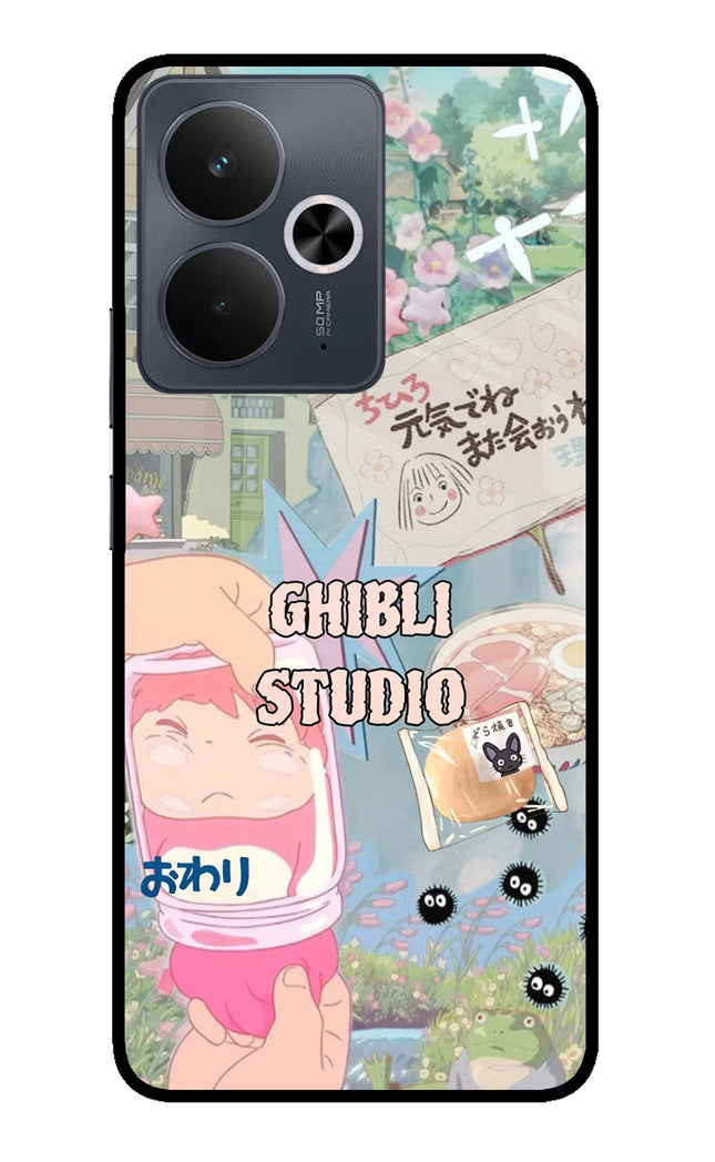 Studio Ghibli Realme 14T 5G Glass Case