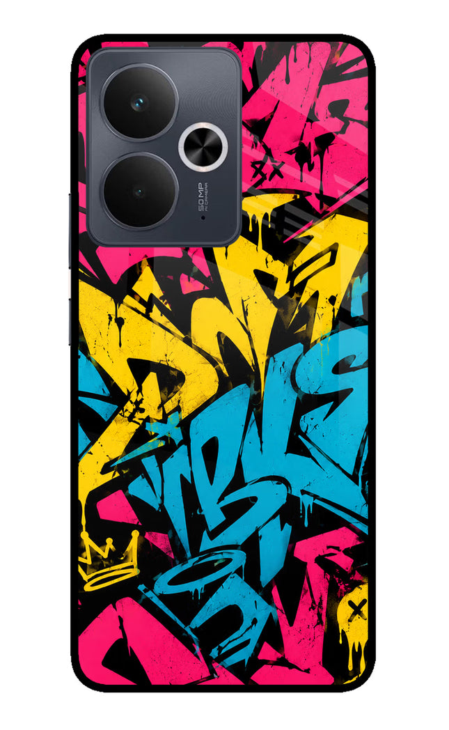 Graffiti Vibe Realme 14T 5G Glass Case