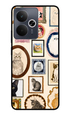 Mirror Cats Realme 14T 5G Glass Case