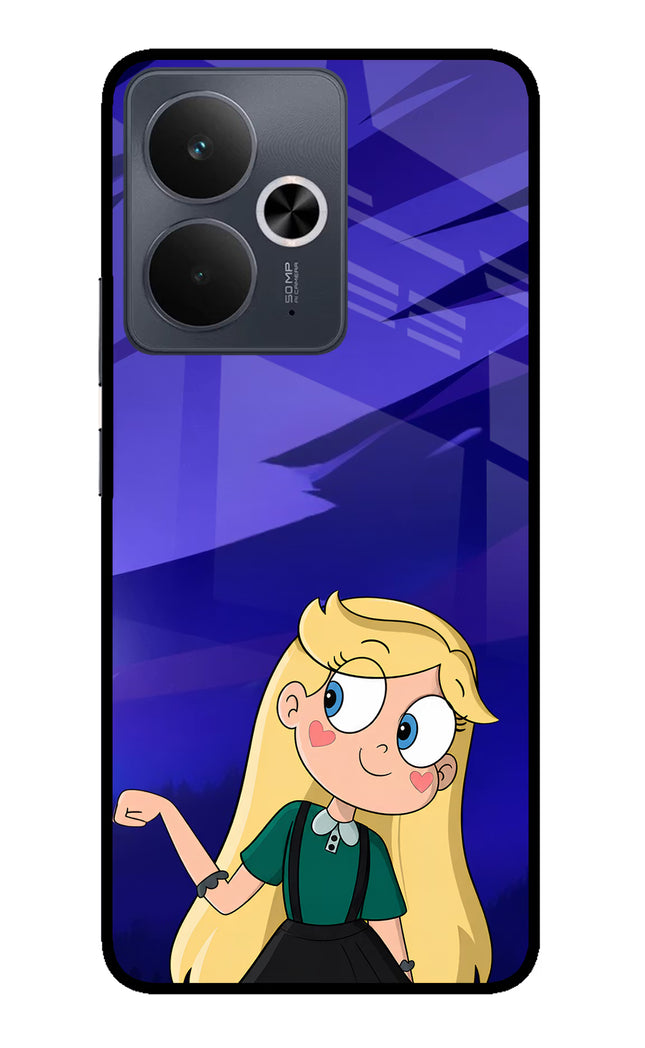 Star Glow Realme 14T 5G Glass Case