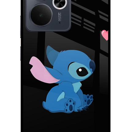 Stitch Crush Realme 14T 5G Glass Case