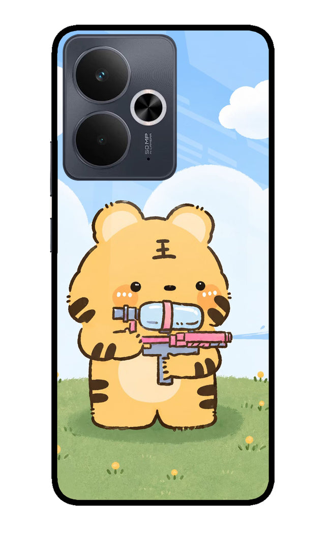 Tiger Treat Realme 14T 5G Glass Case