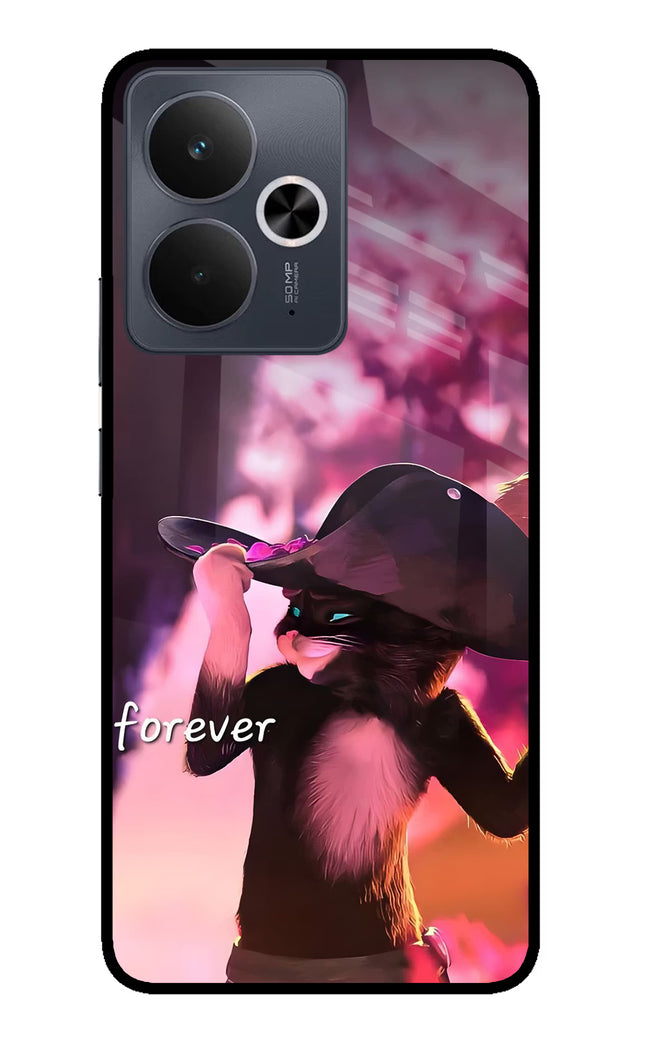 Forever Cat Realme 14T 5G Glass Case