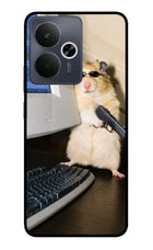 Hacker Hamster Realme 14T 5G Glass Case