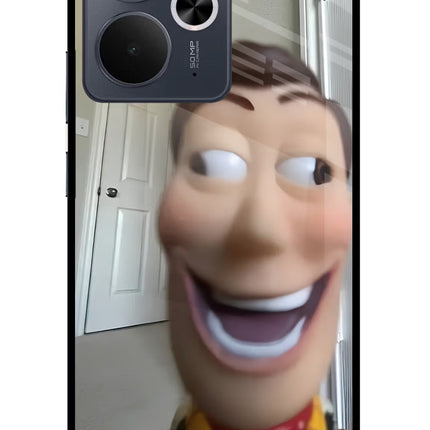 Side Eye Woody Realme 14T 5G Glass Case