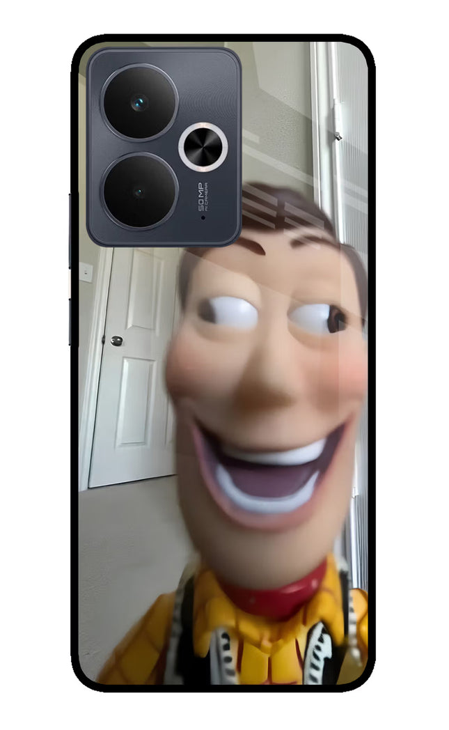 Side Eye Woody Realme 14T 5G Glass Case
