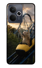 Rollercoaster Dog Realme 14T 5G Glass Case