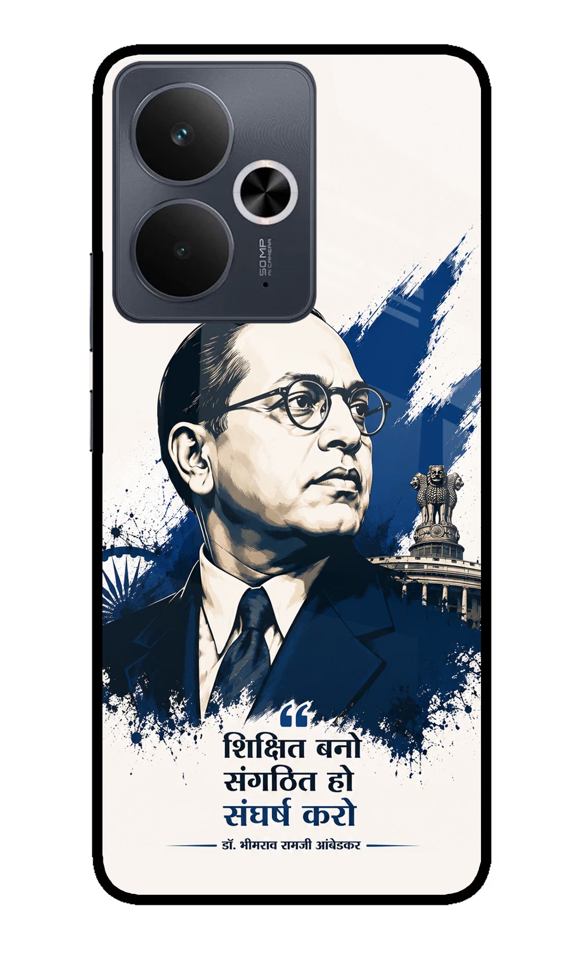 Bhagat Singh Trio Realme 14T 5G Glass Case