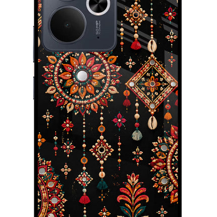 Boho Noir Realme 14T 5G Glass Case