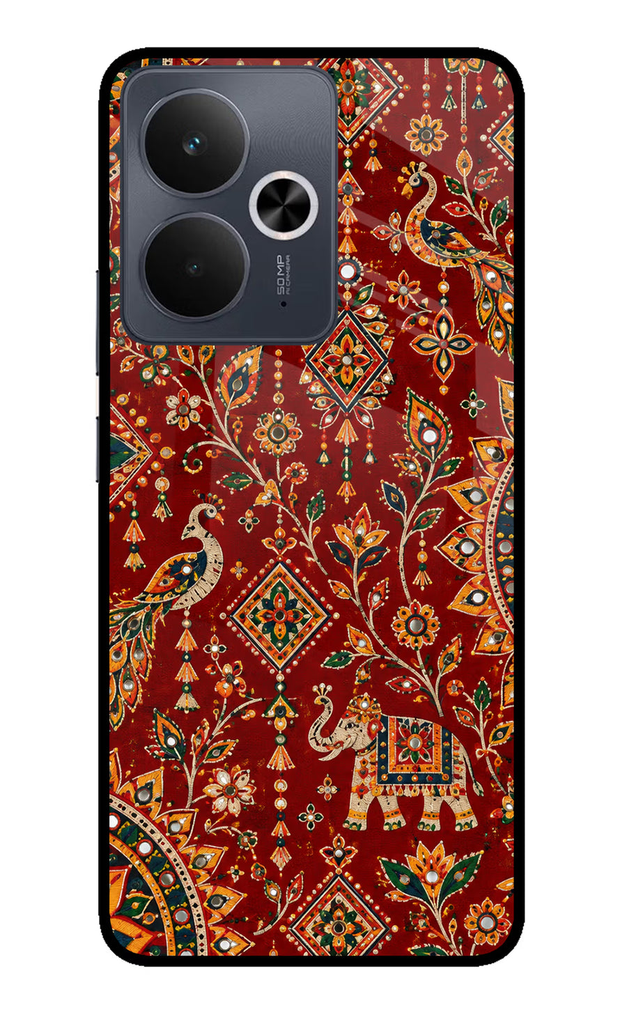 Laal Riwaaz Realme 14T 5G Back Cover, Glass case