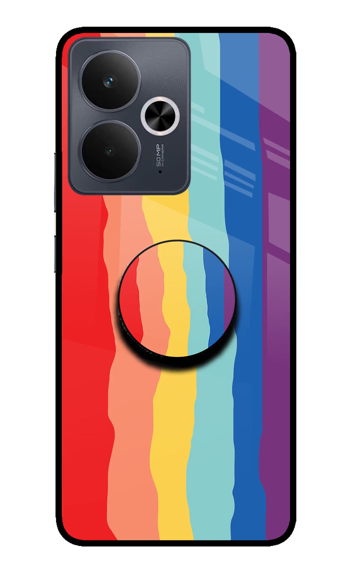 Rainbow Realme 14T 5G Pop Case by Casekaro