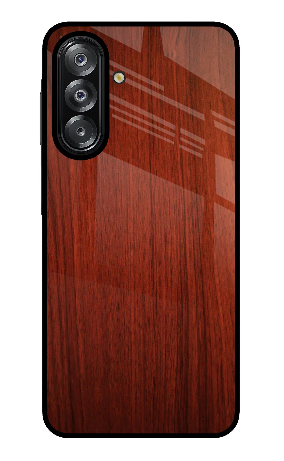 Wooden Plain Pattern Samsung A26 Glass Case