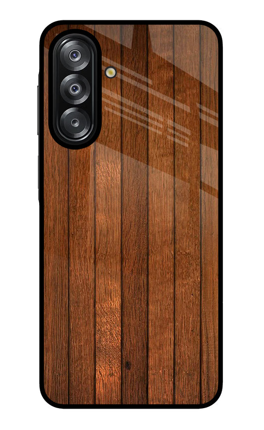 Wooden Artwork Bands Samsung A26 Glass Case