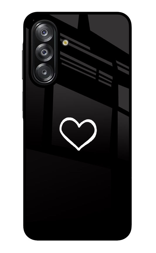 Heart Samsung A26 Glass Case
