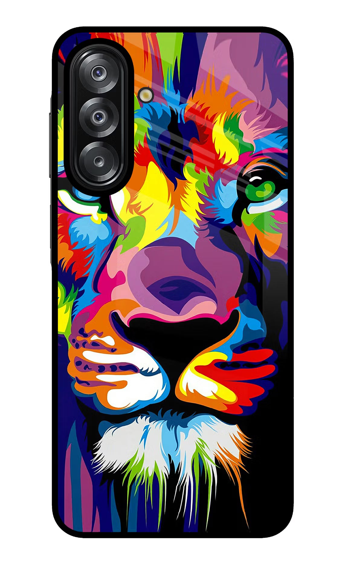 Lion Samsung A26 Glass Case Back Cover by Casekaro