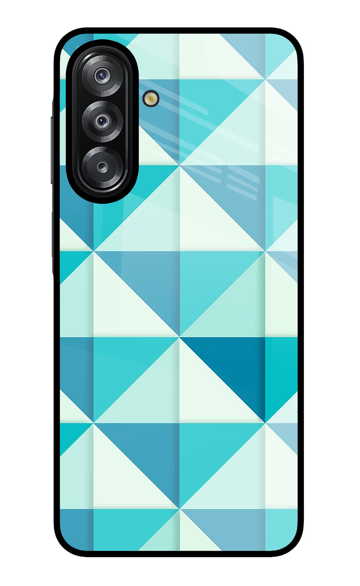 Abstract Samsung A26 Glass Case Back Cover by Casekaro